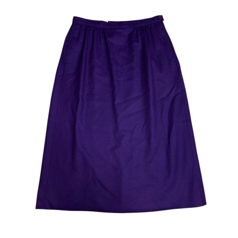 Vintage Pendleton Wool Midi‎ Skirt USA Made Women's Petite 10 Luxury 70's